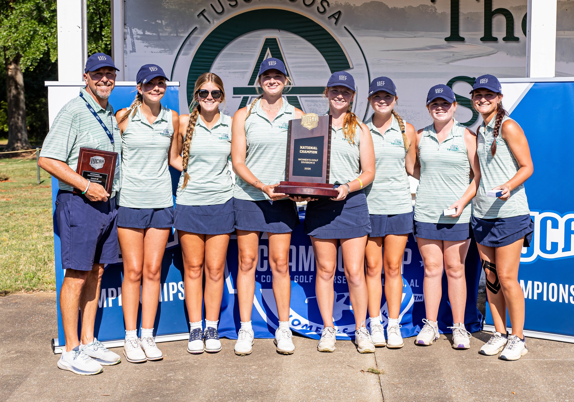 Shelton State women wins second straight golf national championship